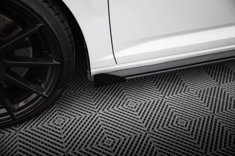 Street Pro Side Skirts Diffusers + Flaps Volkswagen Jetta Gli Mk7 - Image 5