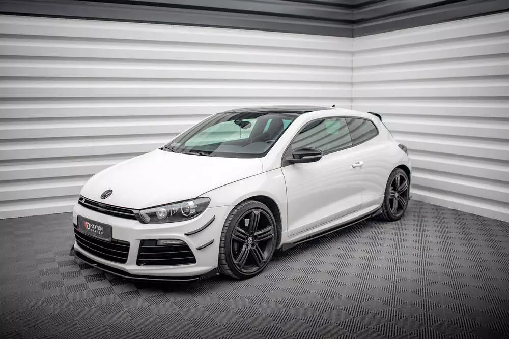 Street Pro Side Skirts Diffusers + Flaps Volkswagen Scirocco R Mk3 - Image 2