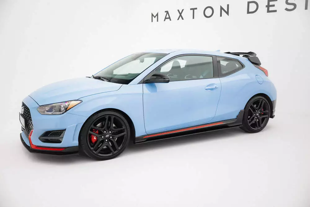 Street Pro Side Skirts Diffusers Hyundai Veloster N Mk2 - Image 2