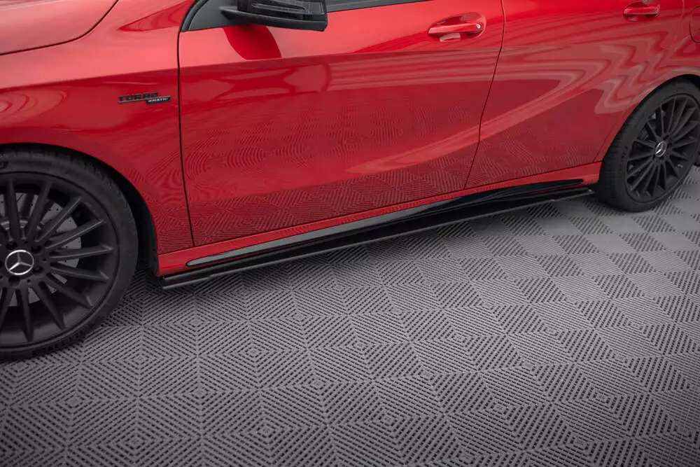Street Pro Side Skirts Diffusers Mercedes-benz A 45 Amg W176 Facelift