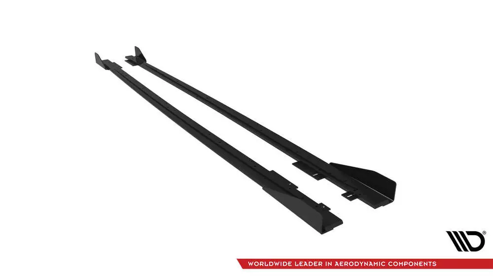 Street Pro Side Skirts Diffusers V.1 + Flaps Audi Rs3 Sedan 8v Facelift - Image 5