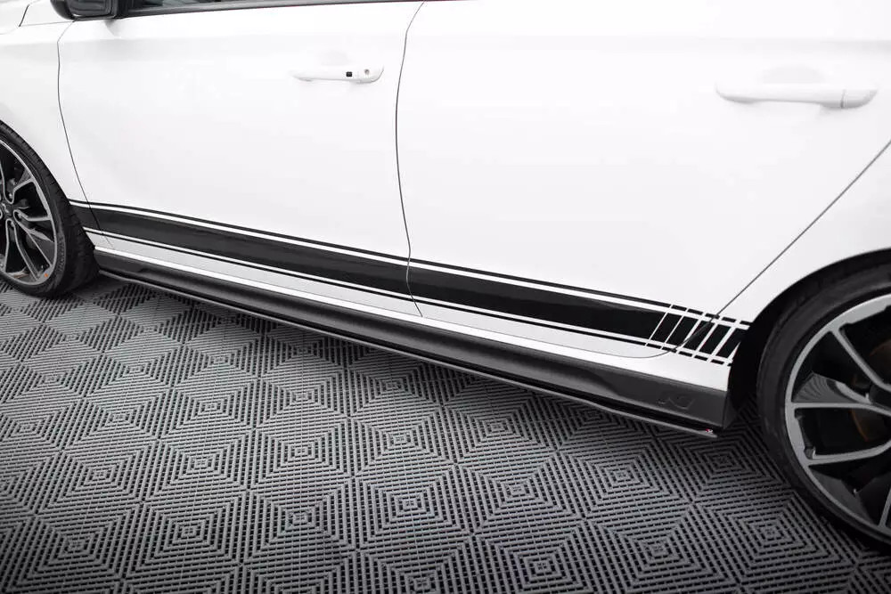 Street Pro Side Skirts Diffusers V.1 Hyundai I30 N Mk3 / Mk3 Fl Hatchback / Fastback - Image 3
