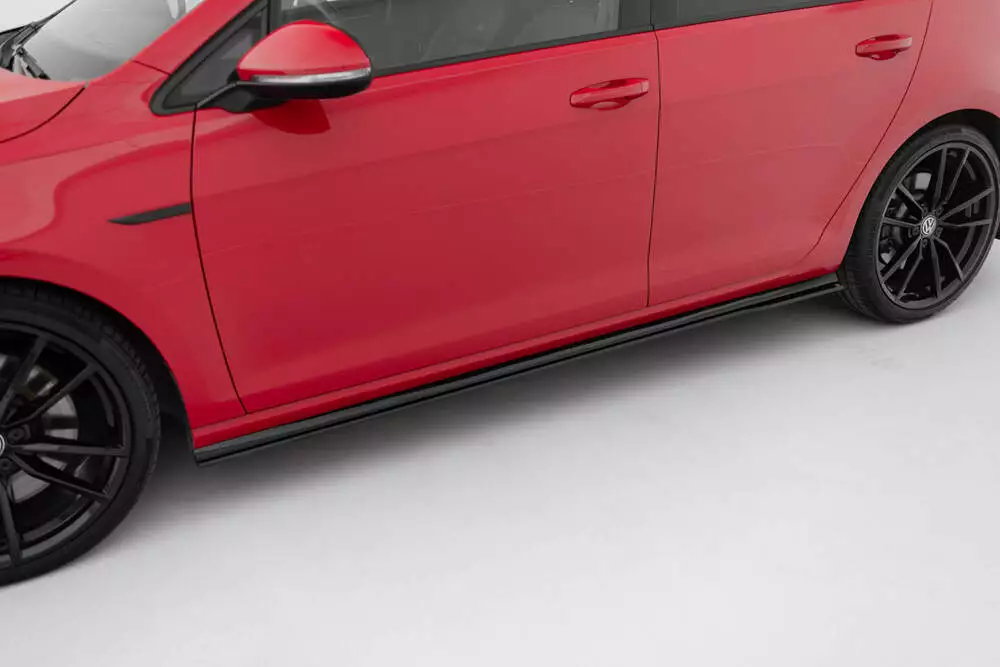 Street Pro Side Skirts Diffusers Volkswagen Golf R / R-line Mk7 Facelift