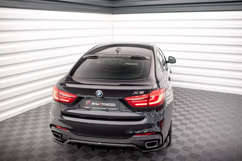 The Extension Of The Rear Window Bmw X6 F16 M-pack / X6 M F86