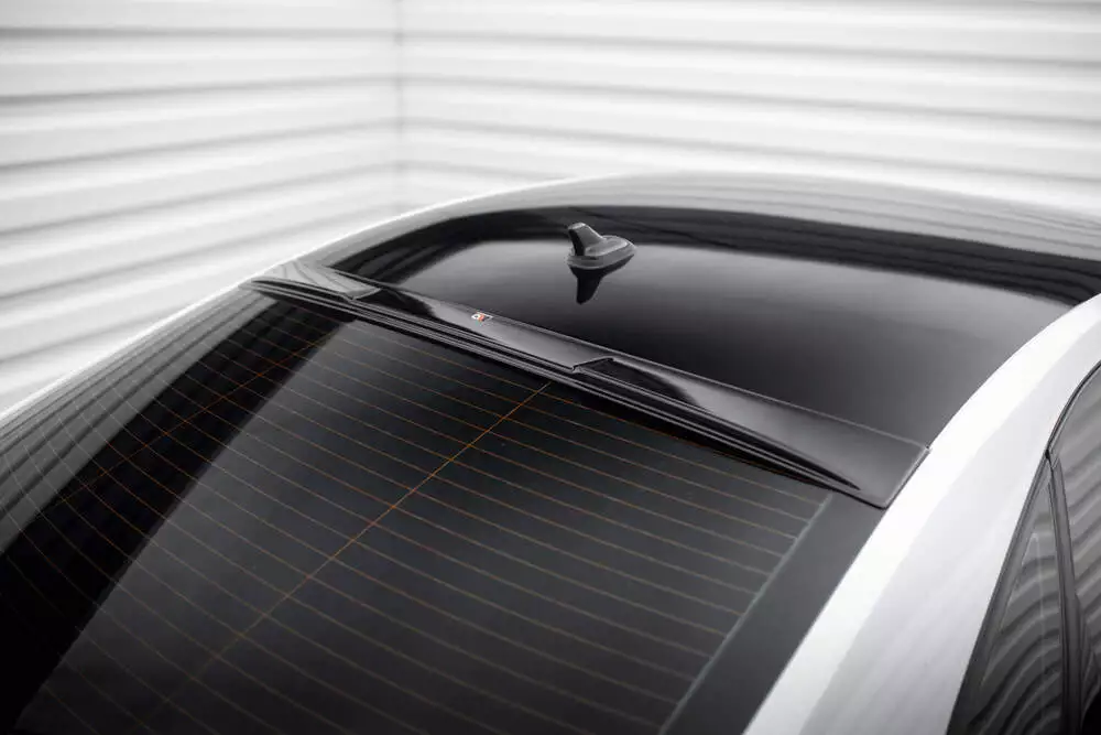 The Extension Of The Rear Window Volkswagen Passat Gt B8 Facelift Usa