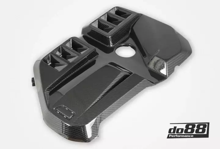 Carbon fiber engine cover, BMW M2 M3 M4 (S58) - Image 6