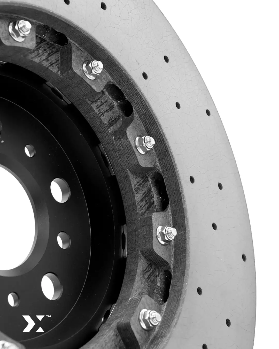 MMX / MMR 2-Piece 380mm x 36mm Carbon Ceramic front discs/rotors for BMW G8x - Image 5