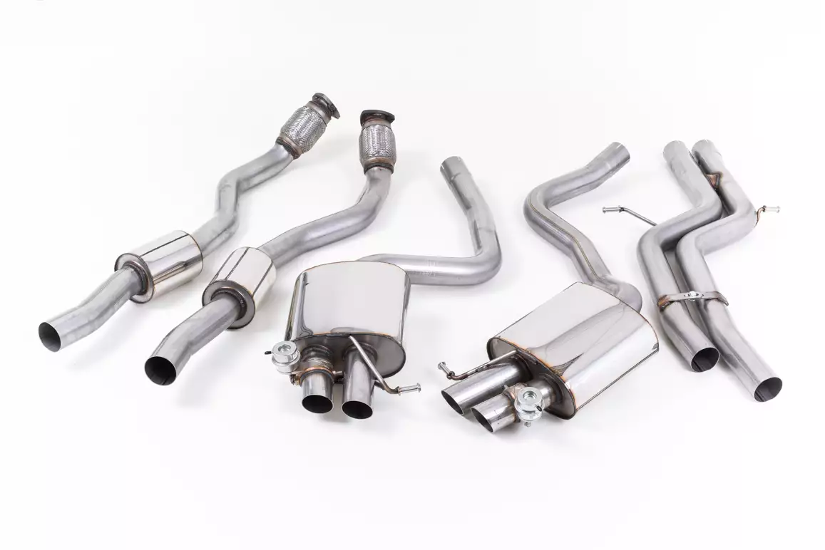 Cat-Back Exhaust System - B8 Coupe