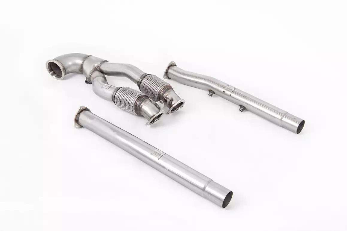 V2 Downpipe with Decat & OPF Bypass - RS3 (8V and 8Y) -TTRS 2.5TFSI Quattro (OPF/GPF Models)