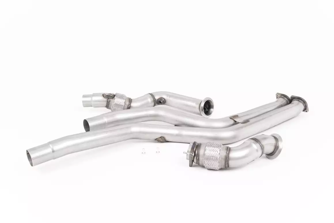 Large Bore Downpipes (For Milltek Cat-back) - M2 Competition Coupe (F87)