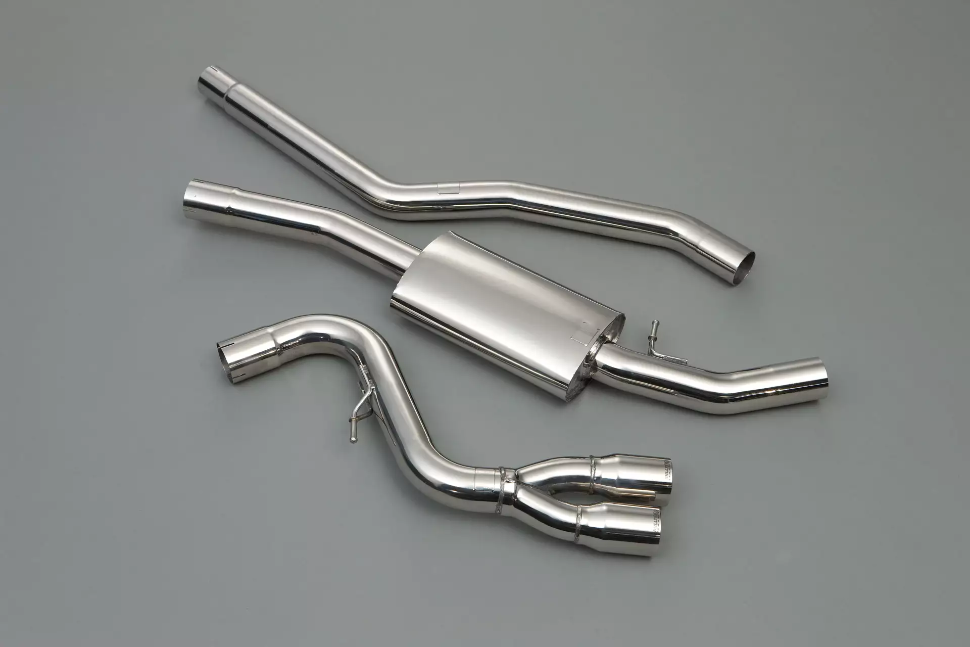 Cat-Back Exhaust System with Twin Polished Trim Assembly - 118d / 120d / 123d M Sport