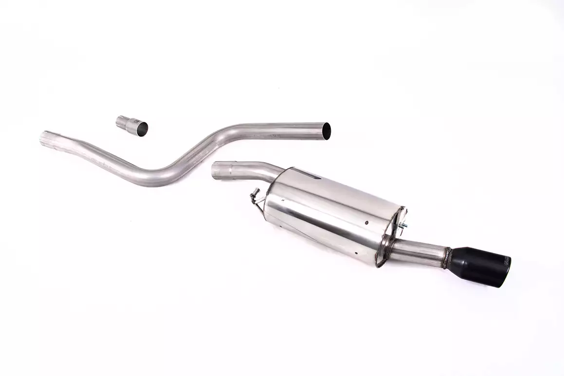 Cat-Back Exhaust System - fits to ST150 Rear Valance Insert - Mk6 Zetec-S 1.6 16v