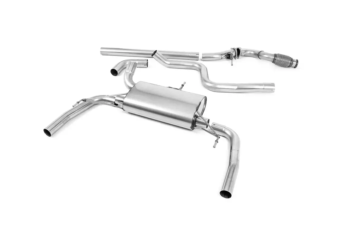 Cat-Back Exhaust System - Uses OE Trims - GTI 270 (1.6T) Non-OPF/GPF Models