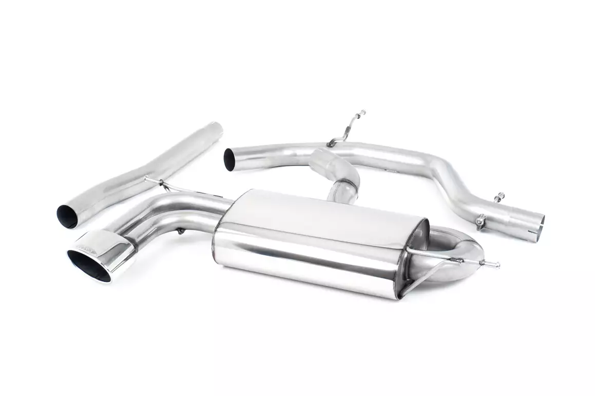Non-Resonated (Louder) Cat-Back Exhaust System - 2.0 TDi 140/170PS