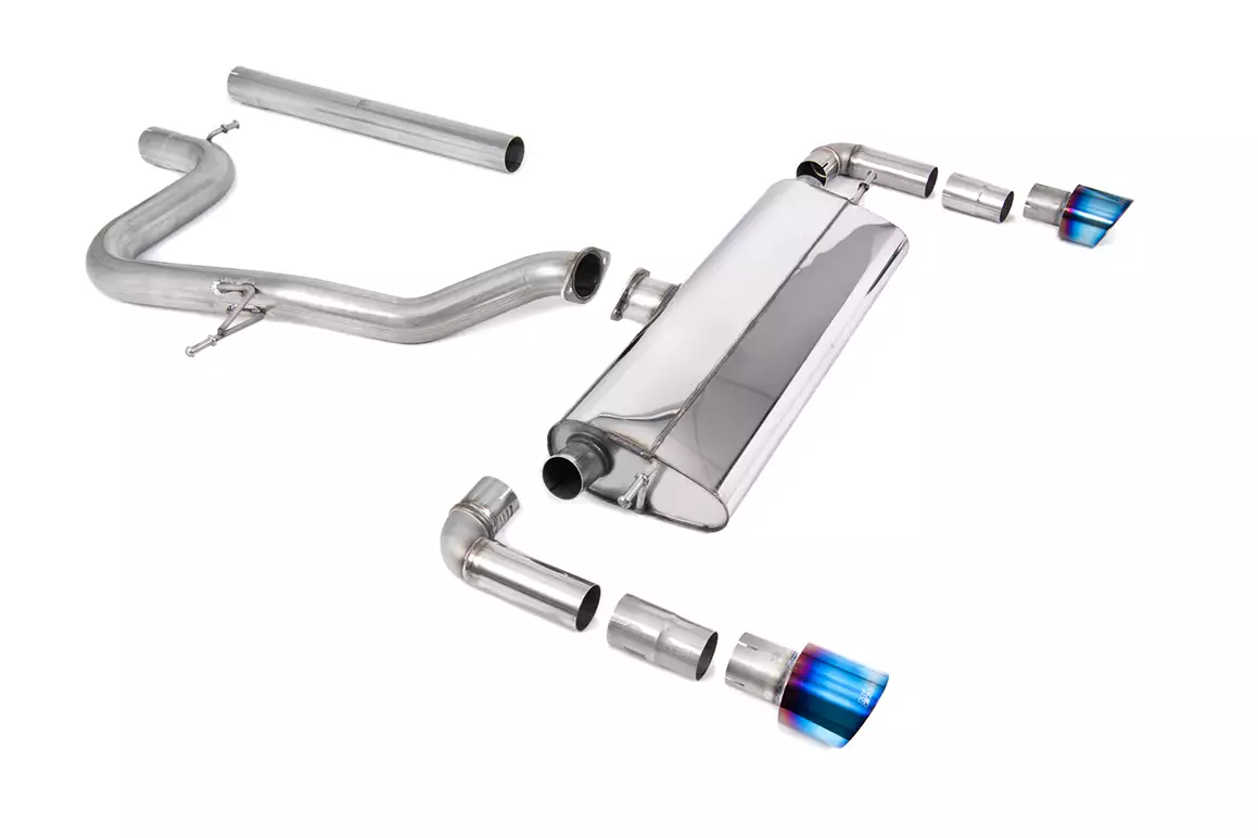 Non-Resonated Cat-Back Exhaust System - Cupra R 310PS