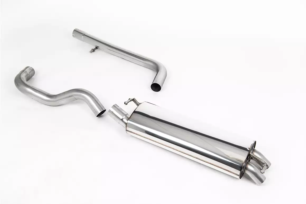 Cat-Back Exhaust System with Discrete Tips - Cupra 1.9 TDi 90PS / 110PS / 150PS