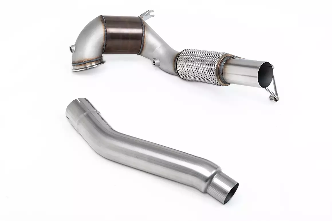 Large Bore Downpipe - Mk8/8.5 GTi incl Clubsport 245/265/300 PS