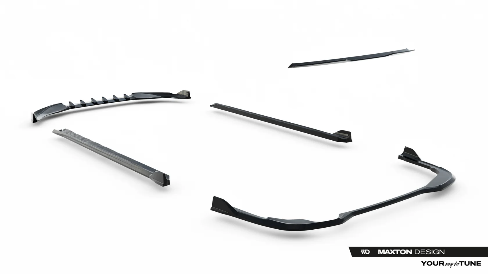 Set of Splitters Volkswagen Golf Variant Mk8 Facelift - Image 20