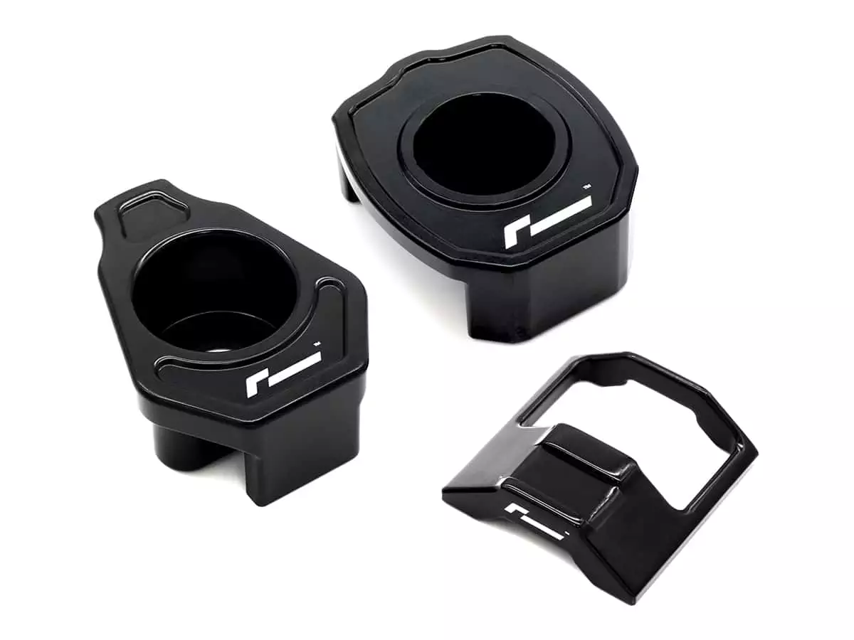 RacingLine Uprated Engine Motor Mounts Twin Dogbone Insert MQB (+Evo) for Golf GTI, Golf R, Audi S3, Cupra Leon,...