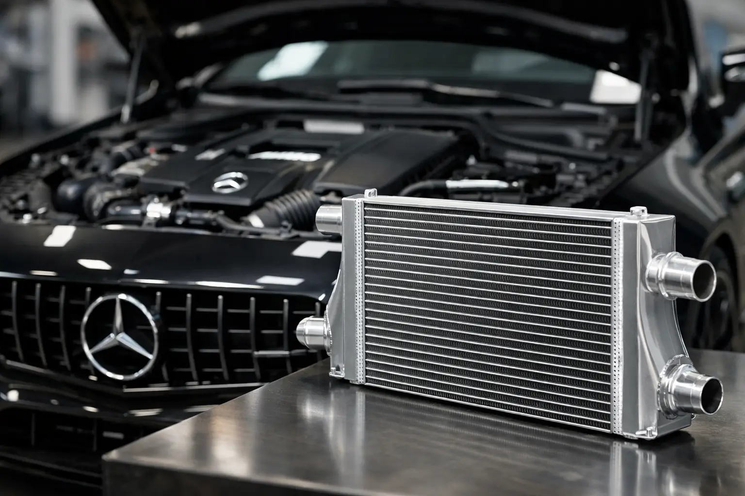 Mercedes AMG Heat Exchanger Upgrade Guide