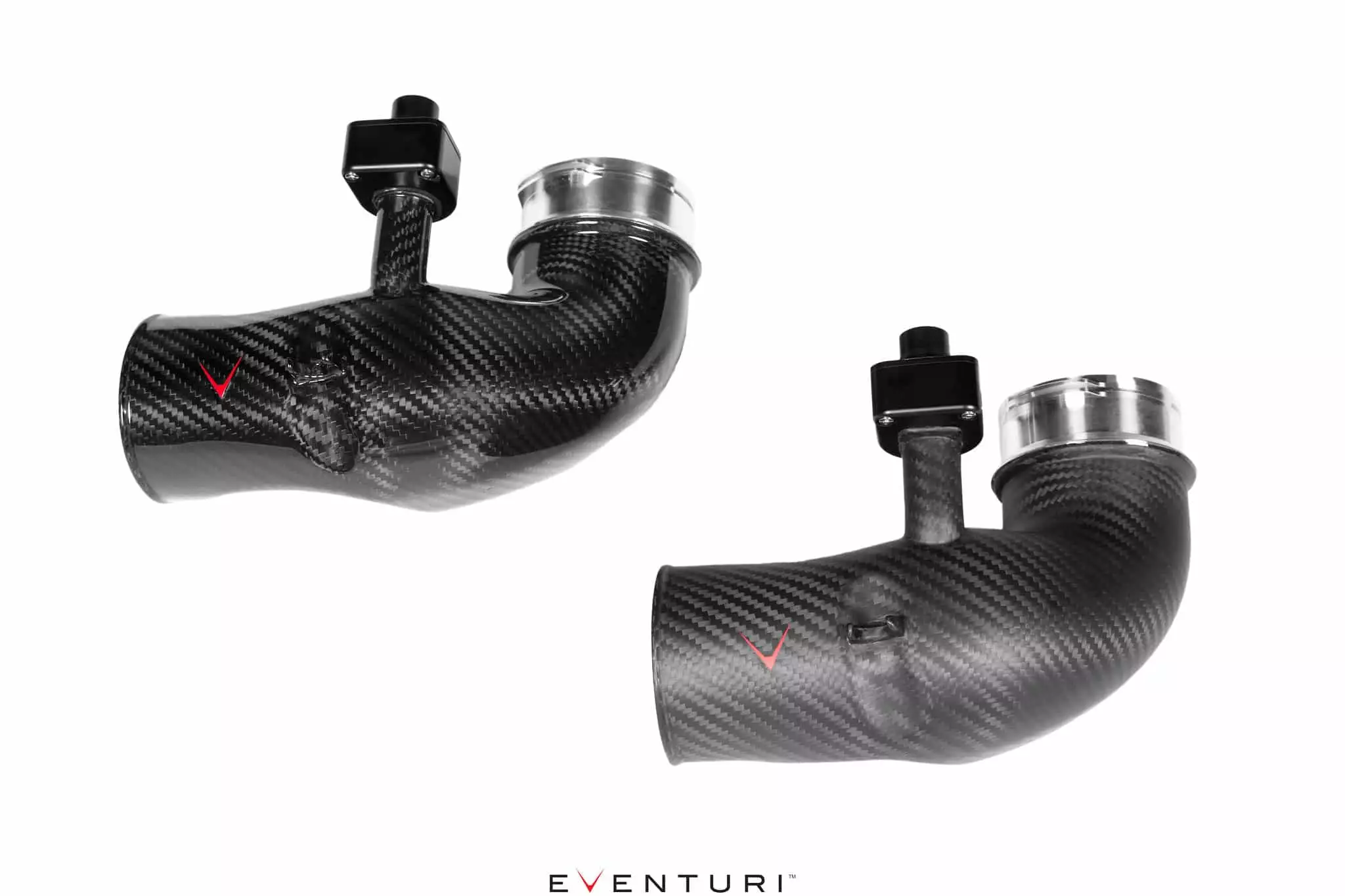 BMW G9X M5 Carbon Turbo Inlet Set - Gloss/Matte Finish