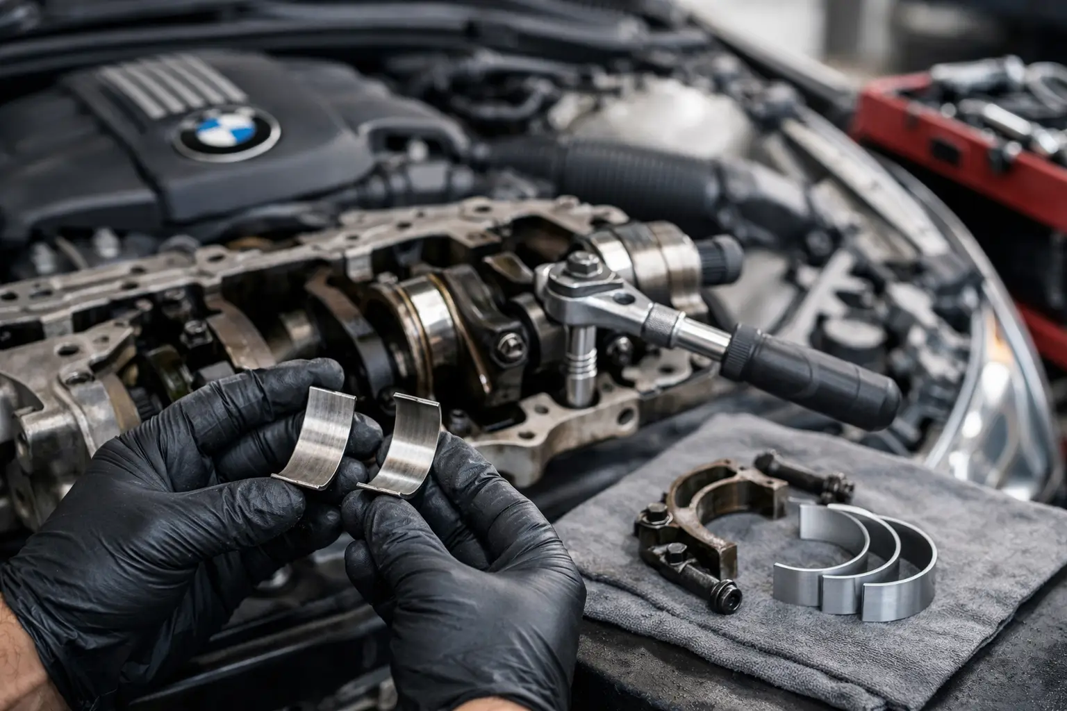How to Replace BMW Rod Bearings the Right Way