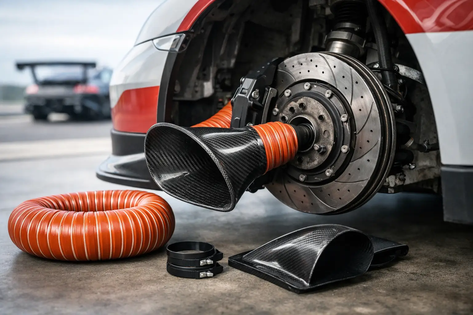 How to Upgrade Brake Cooling for Track Cars